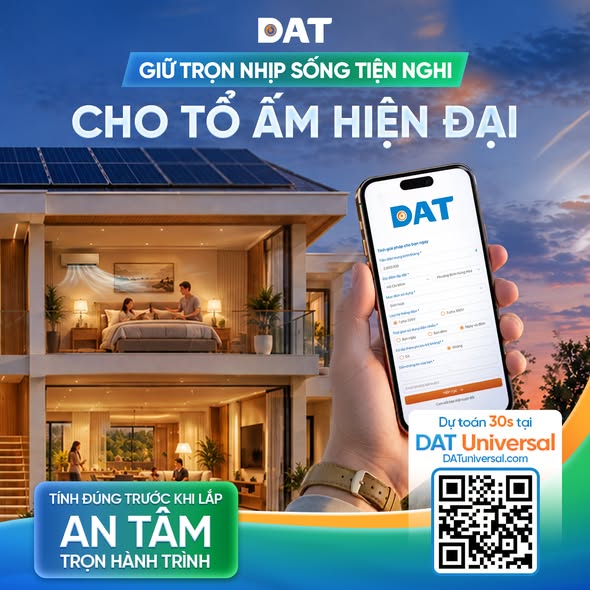 GIỮ TRỌN NHỊP SỐNG TIỆN NGHI CHO TỔ ẤM HIỆN ĐẠI!