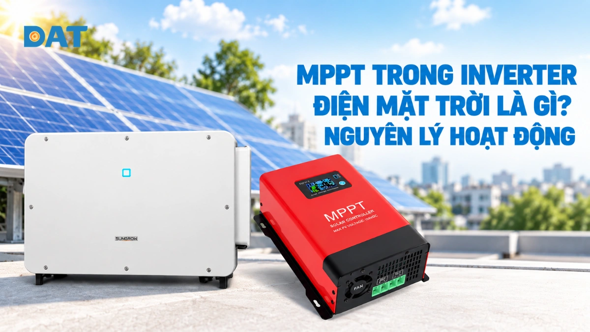 MPPT trong inverter điện mặt trời là gì? Nguyên lý hoạt động